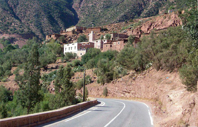 Morocco by motorhome or van - round trip through Morocco + itinerary + map